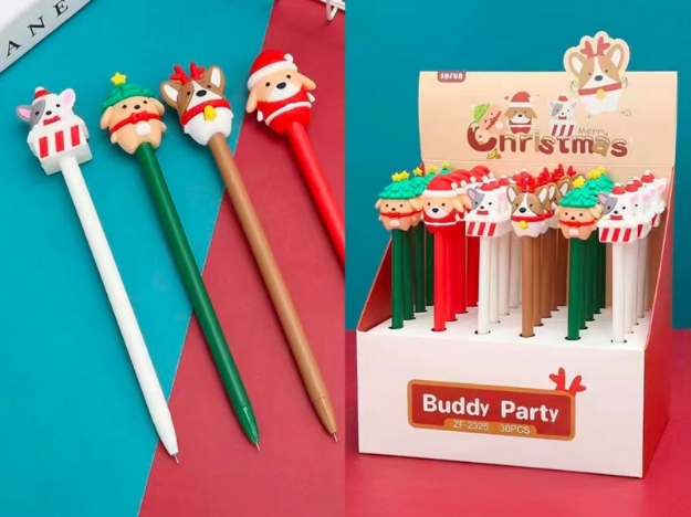 ΣΤΥΛΟ TOTAL XMAS BN1124 CHRISTMAS PLASTIC PENS 1