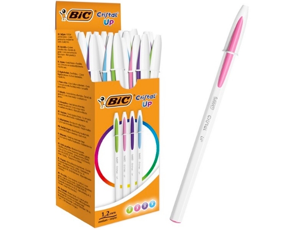 ✓ Bic Cristal Lot de 20 stylos à bille couleur en stock - 123CONSOMMABLES