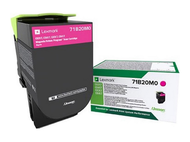 ΜΕΛΑΝΙ LEXMARK CS317 71B20M0 TONER MAGENTA CRTR