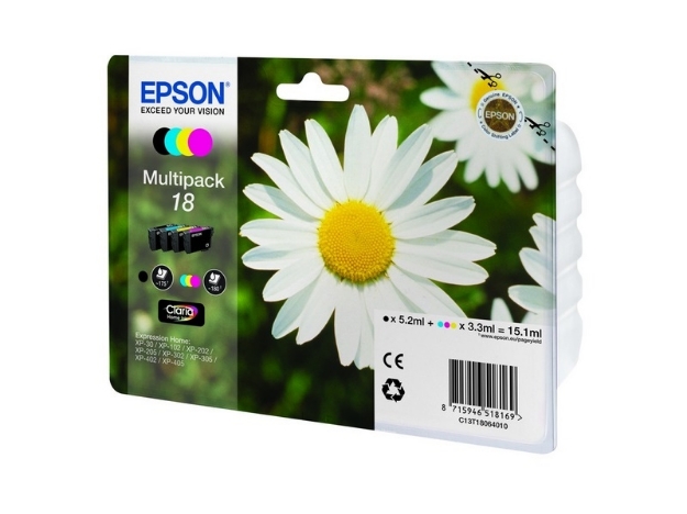 ΜΕΛΑΝΙ EPSON T180640 C13T18064010 MULTIPACK CRTR 