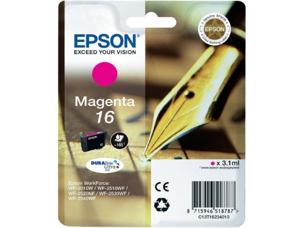 ΜΕΛΑΝΙ EPSON T162340  C13T16234010 MAGENTA CRTR