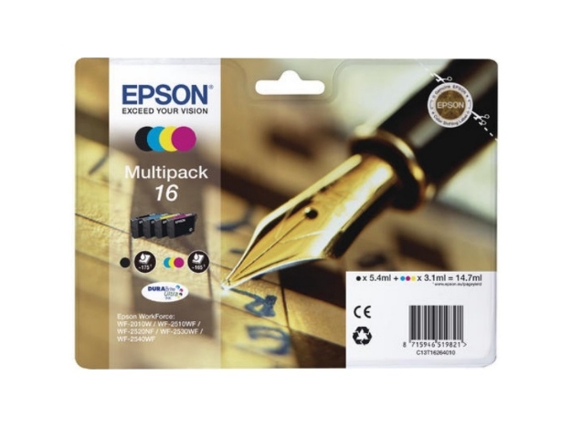 ΜΕΛΑΝΙ EPSON T162640  C13T16264010 MULTIPACK  CRTR