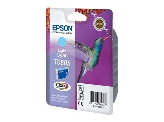 ΜΕΛΑΝΙ EPSON T080540 C13T08054010 L.CYAN CRTR 