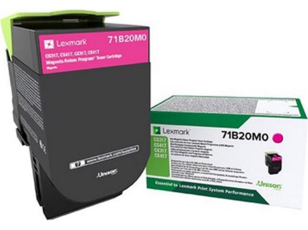 ΜΕΛΑΝΙ LEXMARK CS421 78C20M0 TONER MAGENTA