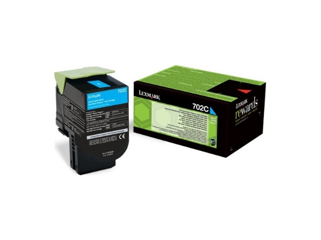 ΜΕΛΑΝΙ LEXMARK 702C CS310 70C20C0 TONER CYAN CRTR 