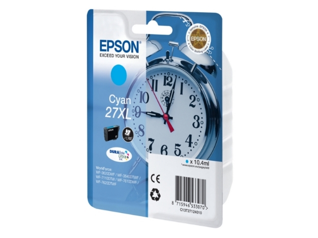 ΜΕΛΑΝΙ EPSON T271240 27XL WF3620/WF7110 CYAN