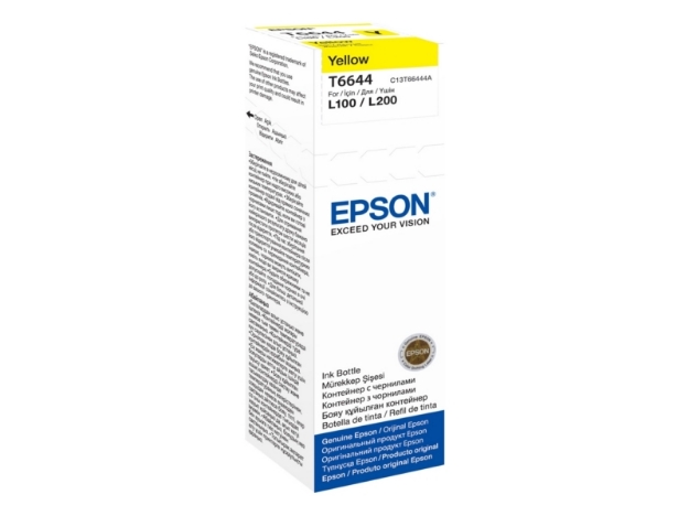 ΜΕΛΑΝΙ EPSON T6644 L100 C13T66444A YELLOW CRTR 