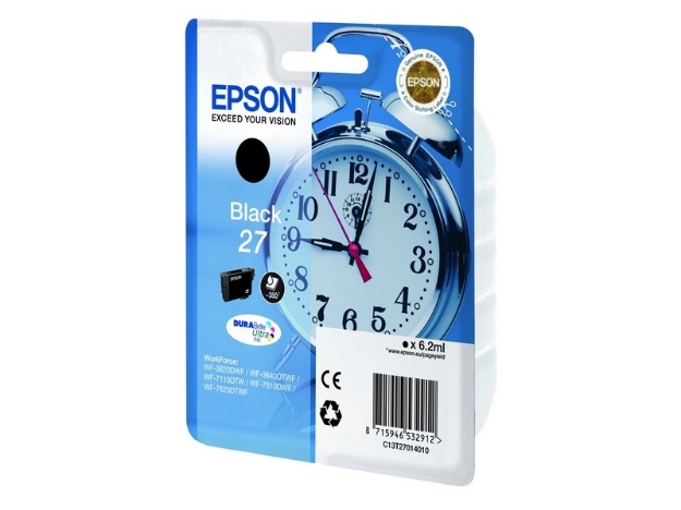 ΜΕΛΑΝΙ EPSON T270140  C13T27014010 BLACK CRTR 