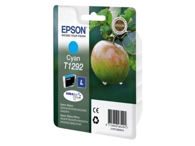 ΜΕΛΑΝΙ EPSON T129240  C13T12924011 CYAN CRTR