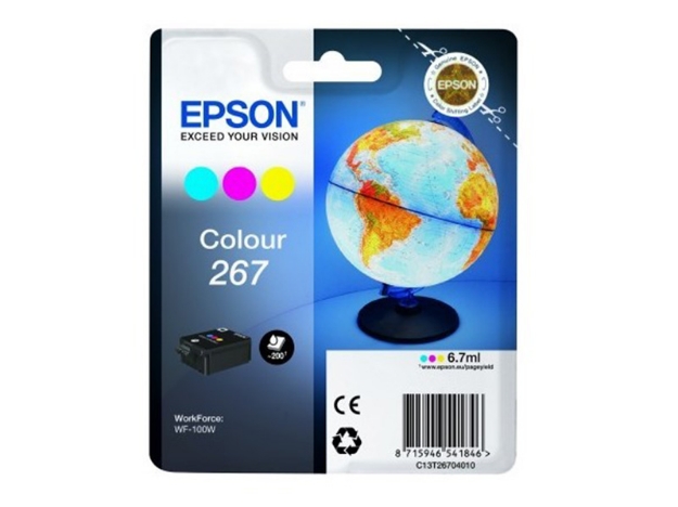 ΜΕΛΑΝΙ EPSON T267040  C13T26704010 WF100F COLOUR 