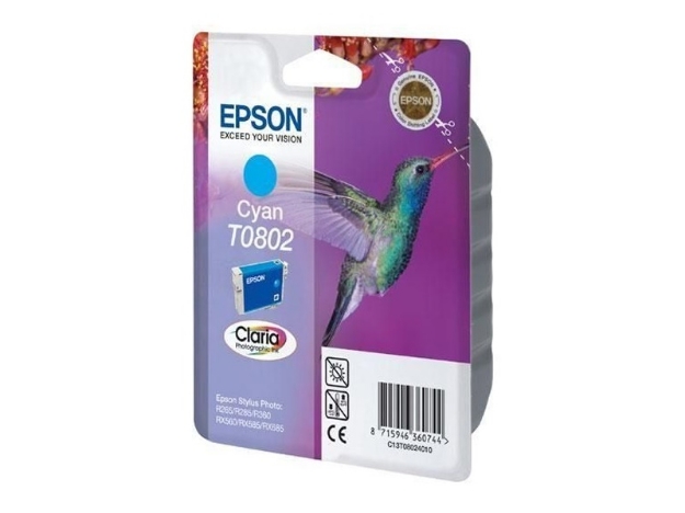 ΜΕΛΑΝΙ EPSON T080240  C13T08024010 CYAN CRTR 