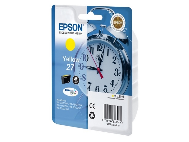 ΜΕΛΑΝΙ EPSON T270440  C13T27044010 YELLOW CRTR 