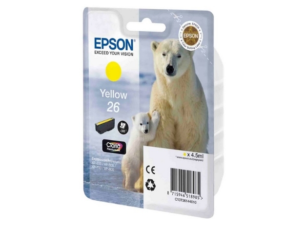 ΜΕΛΑΝΙ EPSON T261440 26 C13T26144010 YELLOW 