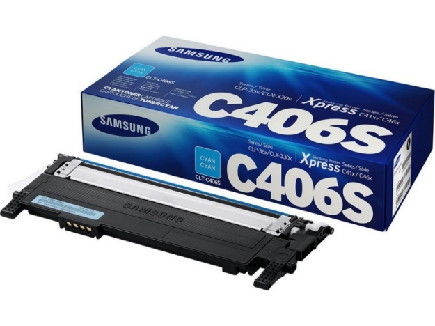 ΜΕΛΑΝΙ SAMSUNG CLT- C406 TONER CYAN CRTR