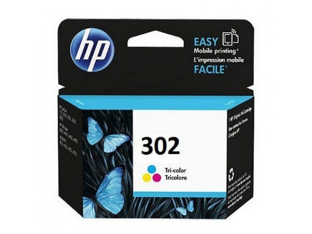 ΜΕΛΑΝΙ HP 302 F6U65UUS  COLOR CRTR 