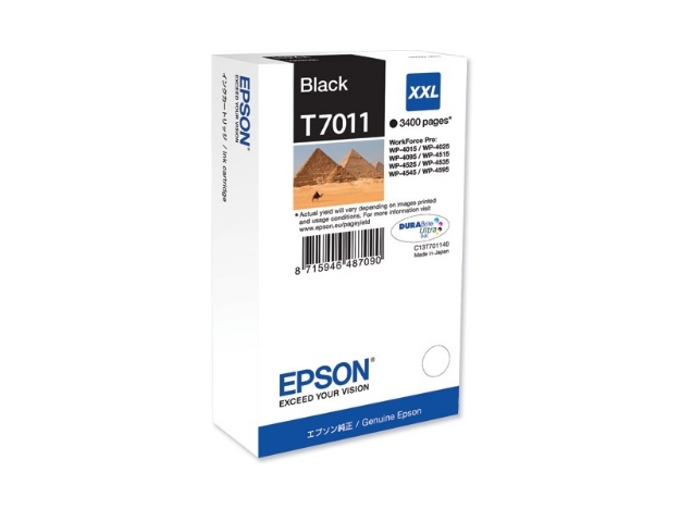 ΜΕΛΑΝΙ EPSON T701140 XXL WP4015DN BLACK CRTR 