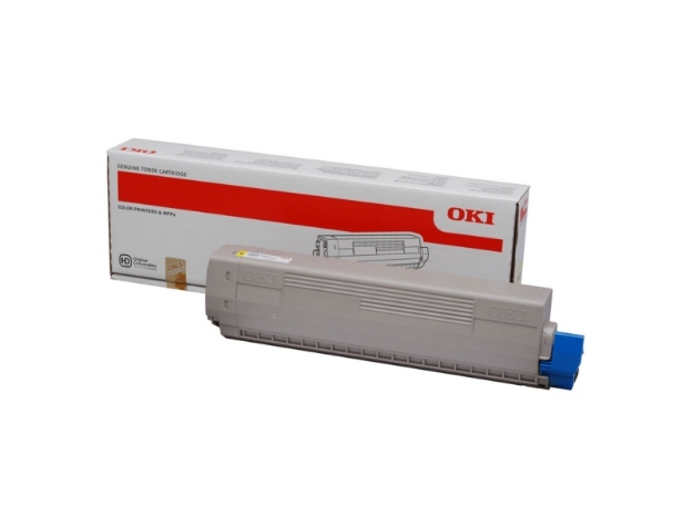 ΜΕΛΑΝΙ OKI C822 7300Pgs TONER YELLOW CRTR