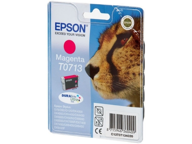 ΜΕΛΑΝΙ EPSON T071340 C13T07134020 MAGENTA CRTR 