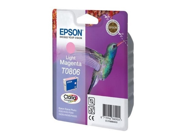 ΜΕΛΑΝΙ EPSON T080640 C13T08064010 L.MAGENTA CRTR 