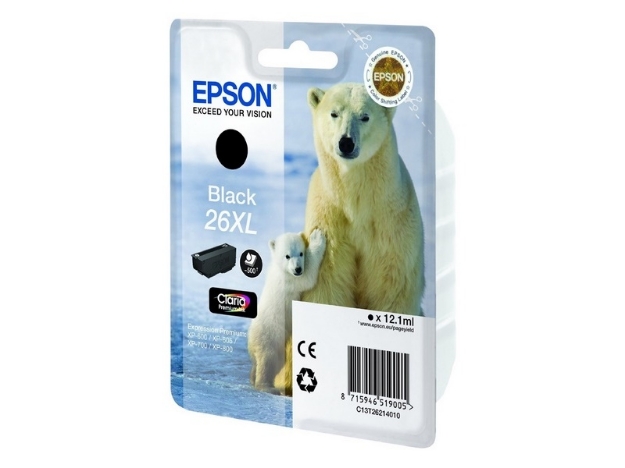 ΜΕΛΑΝΙ EPSON T262140 26XL XP510/XP500 BLACK