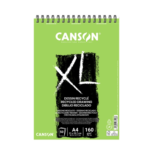 ΜΠΛΟΚ CANSON XL RECYCLE SP. Α4 160gr 50φ