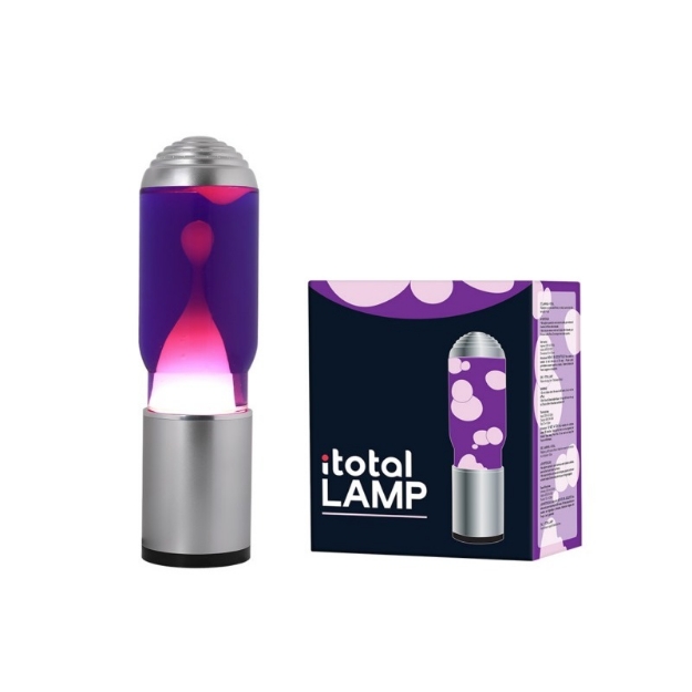 ΛΑΜΠΑ i-TOTAL XL2198 LAVA LAMP A.D.A. VIOLET-PINK  (AROMATIC)