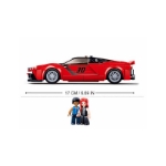 ΠΑΙΧΝΙΔΙΑ SLUBAN MOD.BRICKS B0955 ITALIAN SUPER CAR RED
