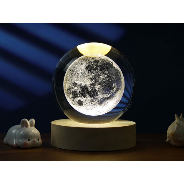 ΛΑΜΠΑ i-TOTAL XL2713A  CRYSTAL BALLMOON MEDIUM 8cm