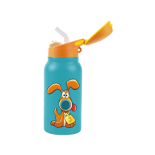 ΠΑΓΟΥΡΙ i DRINK ID0519 THERM BOTTLE 350ml "J" DOG