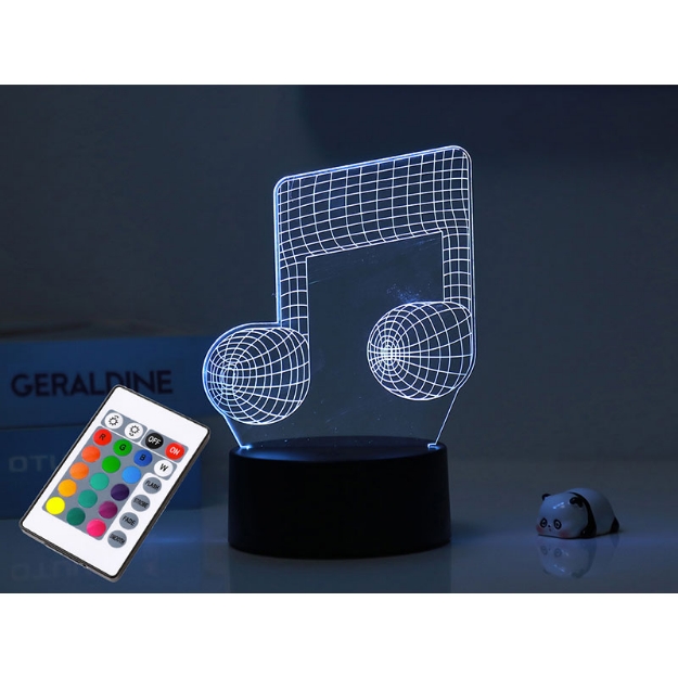 ΛΑΜΠΑ i-TOTAL XL2330C 3D LED MUSIC 10x20cm