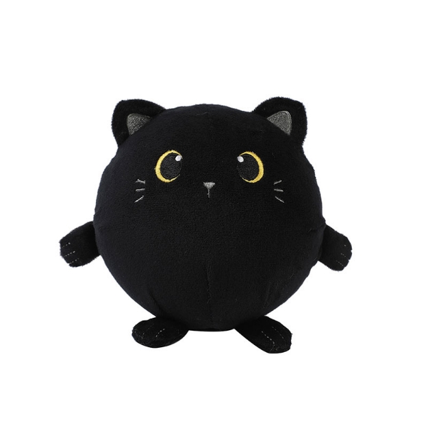 ΜΑΞΙΛΑΡΙ i-TOTAL XL2779 SQUISHY PLUSH BLACK CAT 14cm