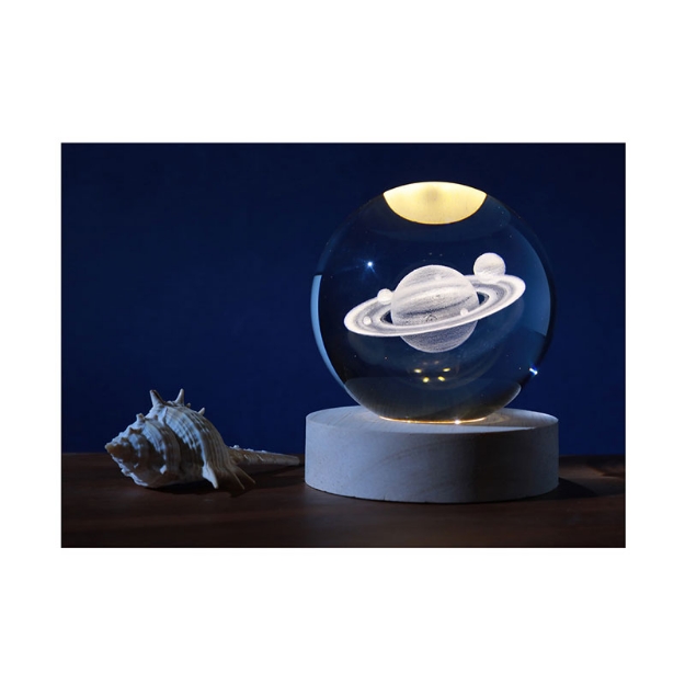 ΛΑΜΠΑ i-TOTAL XL2714 CRYSTAL BALL SATURN SMALL 6cm