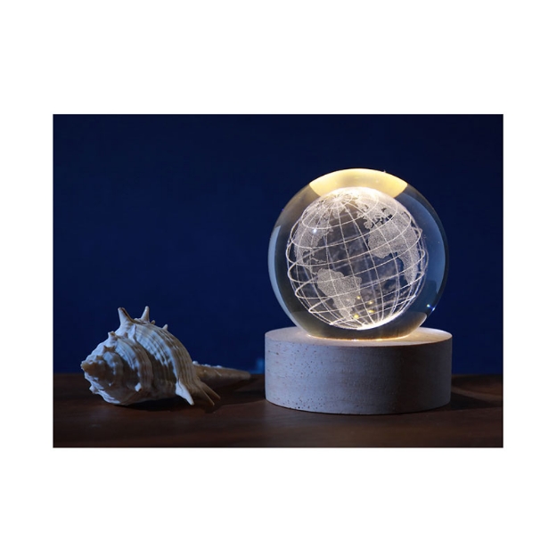 ΛΑΜΠΑ i-TOTAL XL2712 CRYSTAL BALL EARTH SMALL 6cm