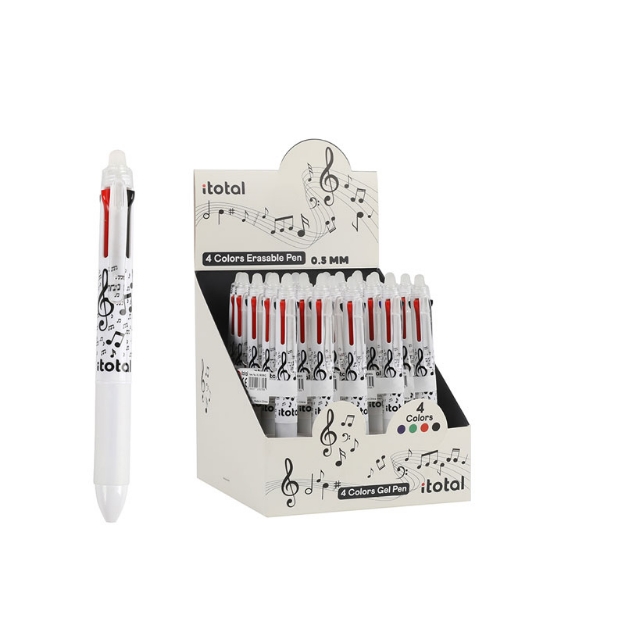 ΣΤΥΛΟ i-TOTAL XL1806G MUSIC ERASABLE 4 in 1