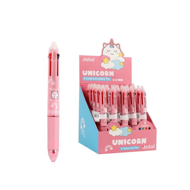 ΣΤΥΛΟ i-TOTAL XL1806D UNICORN ERASABLE 4 in 1