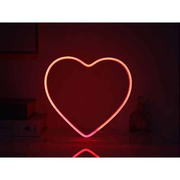 ΛΑΜΠΑ i-TOTAL XL2761A LED HEART 22x21cm