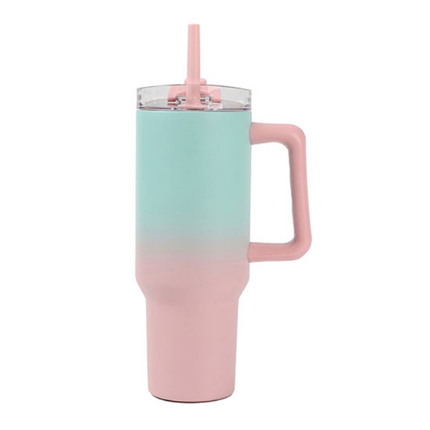 ΚΟΥΠΑ i DRINK ID0255 TRAVEL MUG 1200ml PINK/GREEN