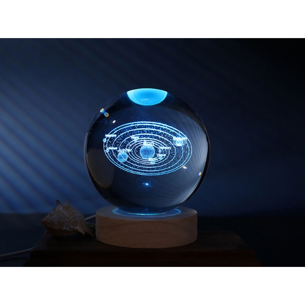 ΛΑΜΠΑ i-TOTAL XL2716B CRYSTAL BALL SOLAR LARGE 10cm