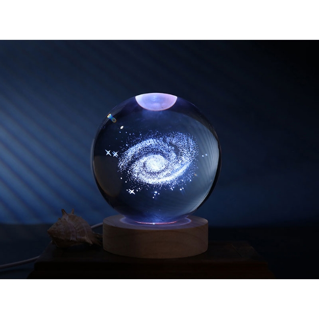 ΛΑΜΠΑ i-TOTAL XL2715B CRYSTAL BALL GALAXY LARGE 10cm