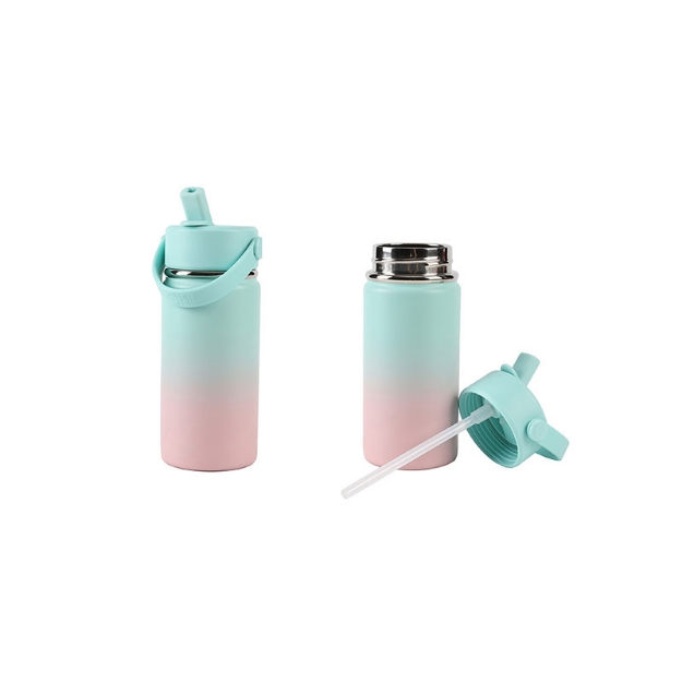 ΠΑΓΟΥΡΙ i DRINK ID0523 THERM BOTTLE 400ml PINK/AQUA