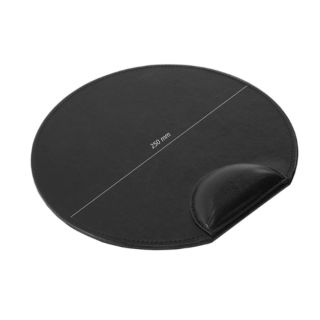 MOUSE PAD OSCO ΔΕΡΜΑΤΙΝΗ ΜΑΥΡΟ Νο 9451