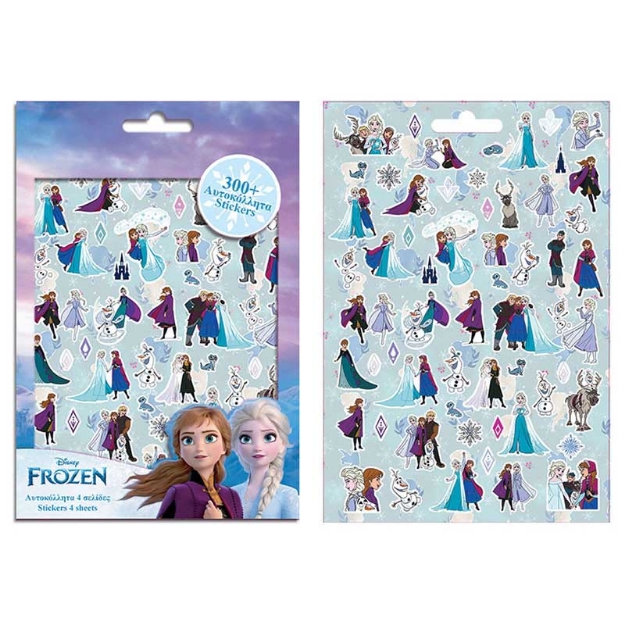 ΑΥΤΟΚΟΛΛΗΤΑ ΣΕ ΜΠΛΟΚ 0564541 FROZEN 300τεμ