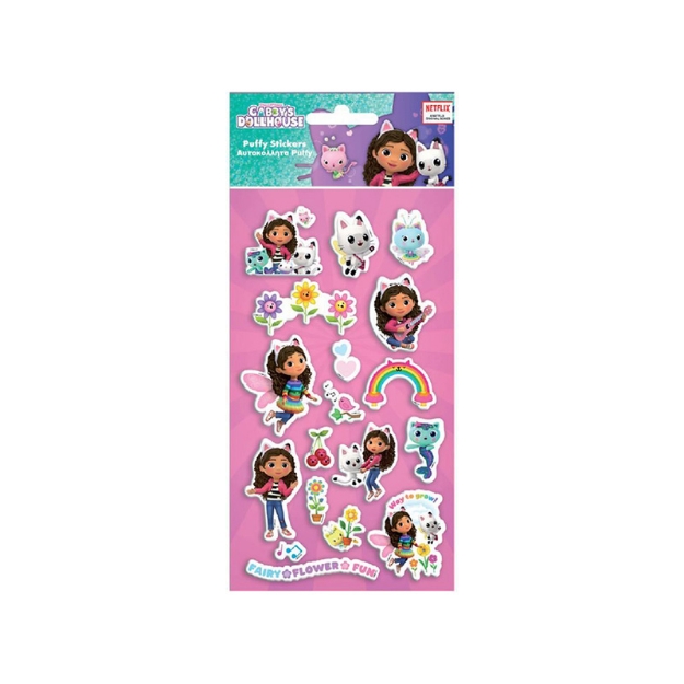 ΑΥΤΟΚΟΛΛΗΤΑ STICKERS 0574074 PUF  GABBYS DOLLHOUSE 10X22cm