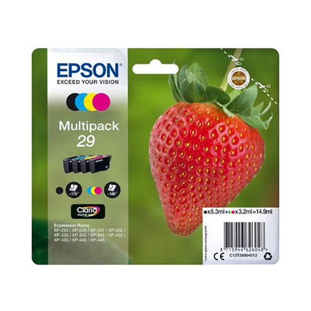 ΜΕΛΑΝΙ EPSON 29 T298640 C13T29864012 MULTIPACK 