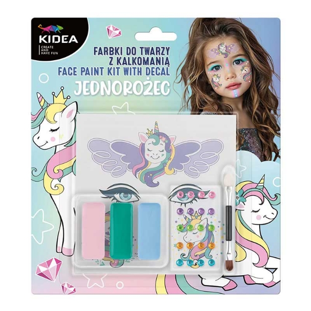 ΠΑΣΤΙΛΙΕΣ KIDEA 700385 ΠΡΟΣΩΠΟΥ UNICORN