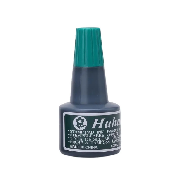 ΜΕΛΑΝΙ ΣΦΡΑΓΙΔΟΣ HUHUA 30ml ΠΡΑΣΙΝΟ