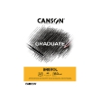 Εικόνα της ΜΠΛΟΚ CANSON GRADUATE BRISTOL Α5 180gr 20φ
