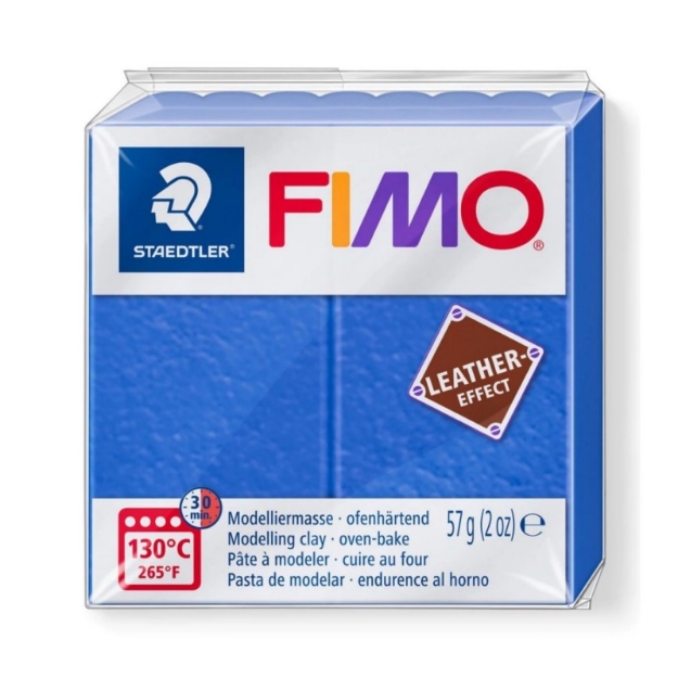 ΠΗΛΟΣ STAEDTLER 57gr FIMO LEATHER EFF. 309 INDIGO
