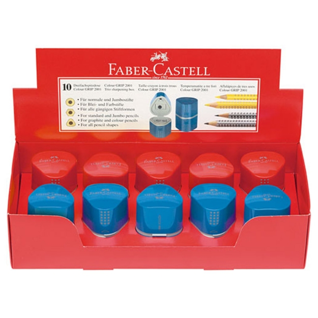 ΞΥΣΤΡΕΣ AWF 183801 TRIO BOX GRIP RED-BLUE