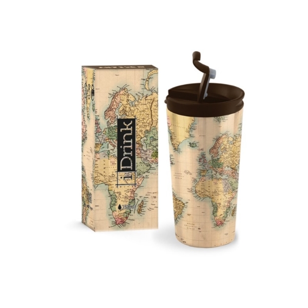 ΚΟΥΠΑ i DRINK ID0204 TRAVEL MUG 350ml OLD MAP